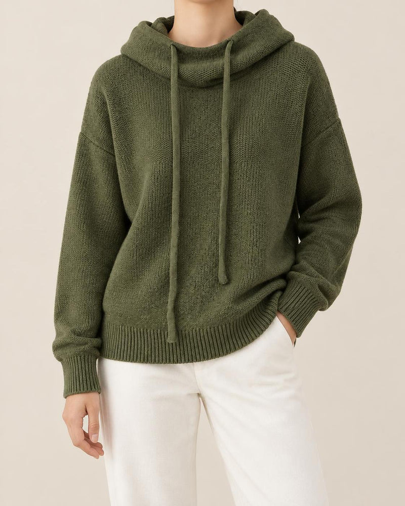 Stowe Relaxed Hoodie - Forest Green
